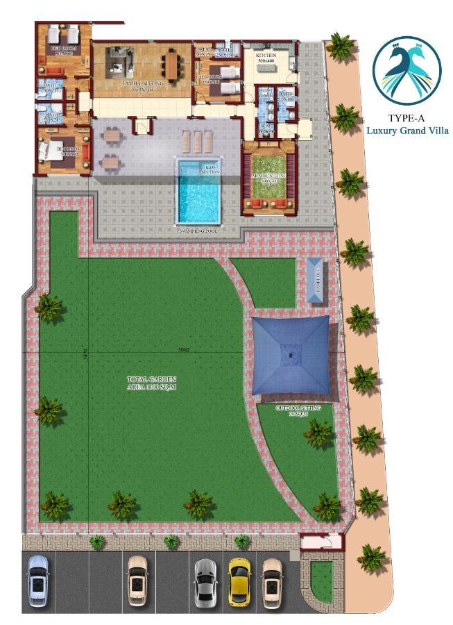 Asahalah Farm Pool Villas Seeb Exterior foto